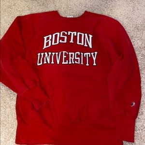 Boston University sweatshirt